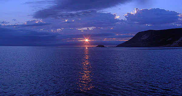 Channel Island sunset