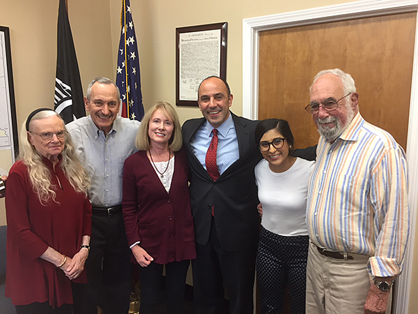 Executive Committee members with Jimmy Panetta